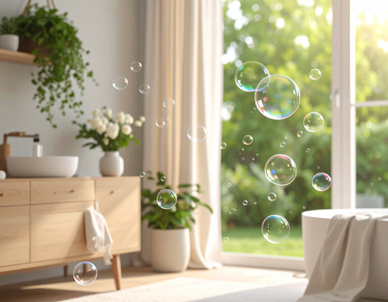 Pièce lumineuse illustrant l’effet d’un désencombrement réalisé par une home organizer pour seniors